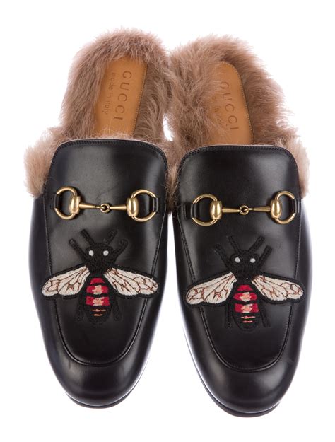 gucci fur princetown slippers replicas|gucci princetown slippers sale.